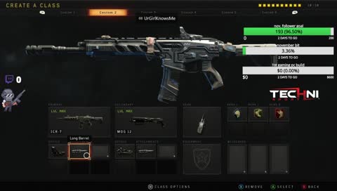 blackout grind Road to 200 followers 10subs