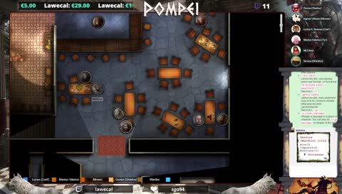 Jeu de Rôle : 21H Loup Garou Pompéi #2 La chasse d'Athéna