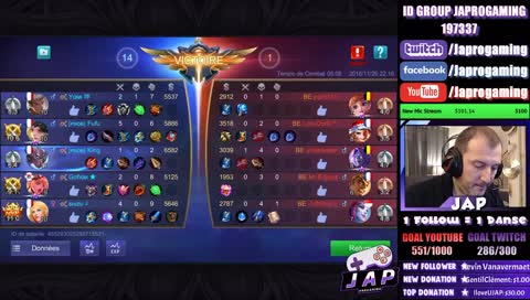 [FR/ENG] Tounament WINSKIN [Sigman VS Strange Team] sur  MOBILE LEGENDS