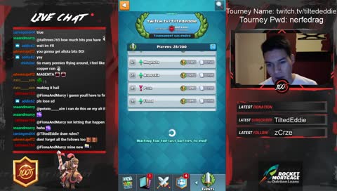 2,000 Gem Tourney! First Stream!