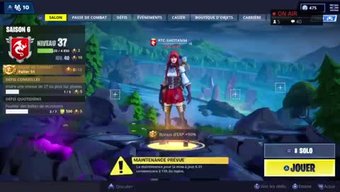 Ont mange du bambies sur FORTNITE :)