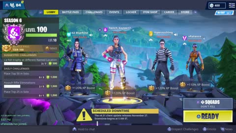 Welcome to the noob lobby