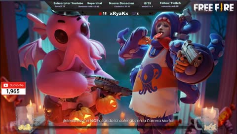 Free Fire Garena!!!! Lunes y Jugando con subs! Go go go