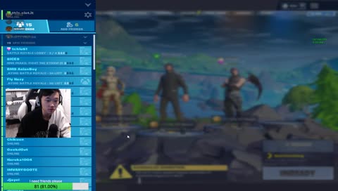 im streaming for clips today