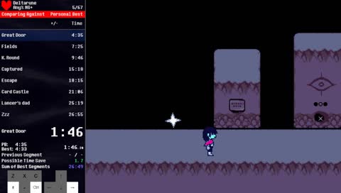 Any% NG+ for 26:4x / Pacifist NG+ for 27:3X