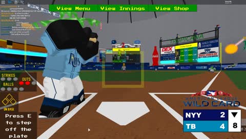 HCBB AL WILD CARD NYY @ TB