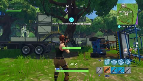 So this is what its like to be a default? Playing fortnite on the SWITCH! 