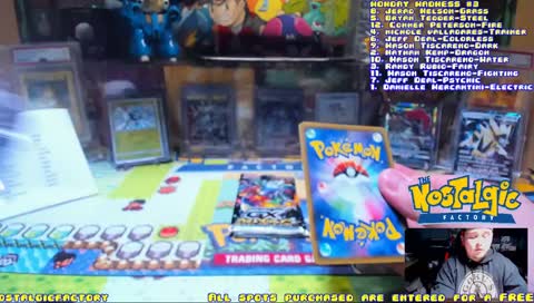 MONDAY MADNESS AT THE NOSTALGIC FACTORY - POKEMON BOX BREAKS - nostalgicfactory.com