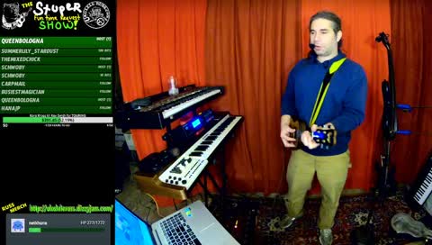 Writing songs on the spot! Let me troll your friends, enemies, mythological creatures, or your life! 