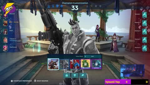 Pep!Presents Short Paladins Sesh