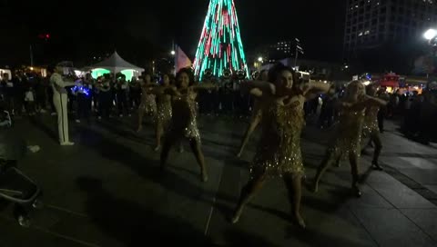 Christmas Marching Band Performance l SJSU Marching Band | IRL Backpack