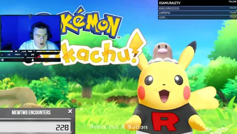 Hunting for Shiny Mewtwo in Let's Go Pikachu