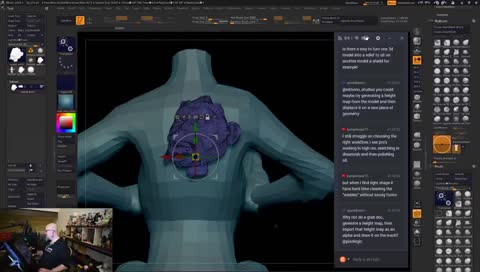 ZBrush 2018 - Sculpting, 3D Printing, & ZBrush 2018 with T.S. Wittelsbach - #ZBrushLIVE