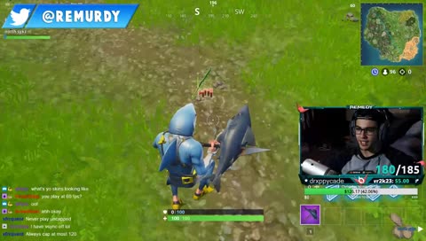 OBEY REMEDY PLAYS FORTNITE?!?!? !c2t !prime !sub @Remurdy