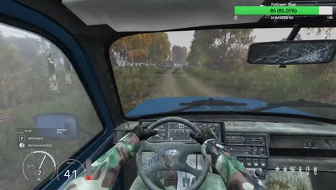 Car is fixed! / Come say hi!