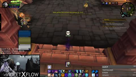 Violetxfløw - 2850 Season Exp Gladiator Frost Mage - Practicing SP :)