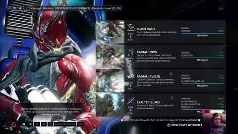 Warframe - PS4 - Exploring the universe - Grinding Void Relics - Mastery Rank 13