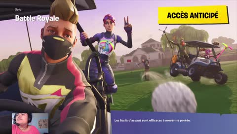 [Fille-Ps4-FR ] Fortnite  100%  delire fun avec des amis 