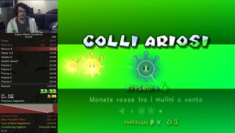 [FR/EN] Sunshine - Any% no reset speedrun