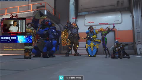 Live with Overwatch on PC - 3708 SR and I main Reinhardt. 
Let's get back to Grand Master!!!