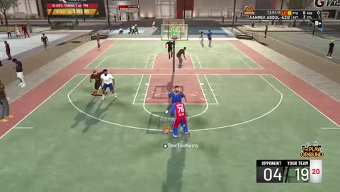 PLAYING WITH 98 OVERALL MASCOT