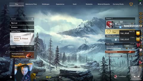 [🔴LIVE]Painting Winter Wonderland Red !roe https://twitter.com/TunerSteveTV