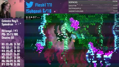 [Eng] Celeste Any% runs, grinding for average time again!