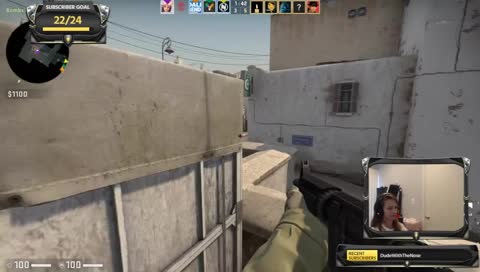 Egirl goes from Silver 1 to Global Elite featuring drone