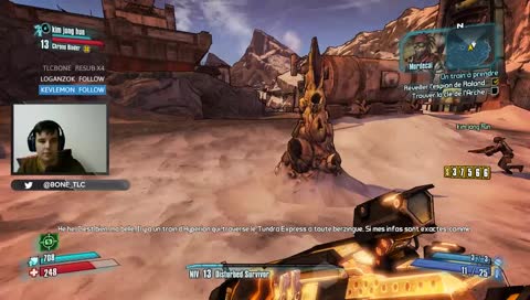 Let's play Borderlands 2 - Bone // @SquerlyTV