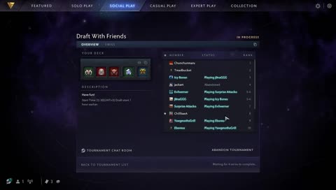 friendly tourney