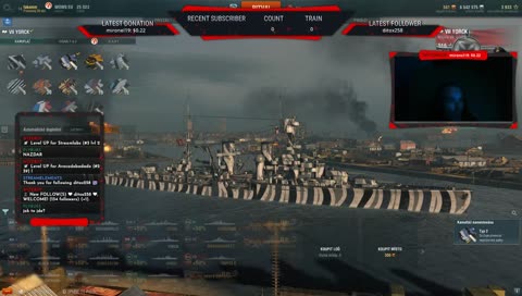 ŽIVĚ:-World of Warships- PŘIDEJ SE K NÁM ! !INSTAGRAM !DISCORD
Game
World of Warships
Viewers
135