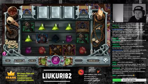 Uudet pöhinät :) 1.12.2018 25h striimi. !fastbet !frank