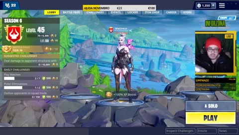 FORT DOS NITES! 🎮 !youtube !loots !sr [OFF] GANDA MIRO !!