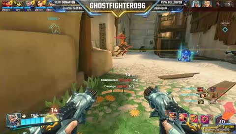 My first time playing pc Paladins