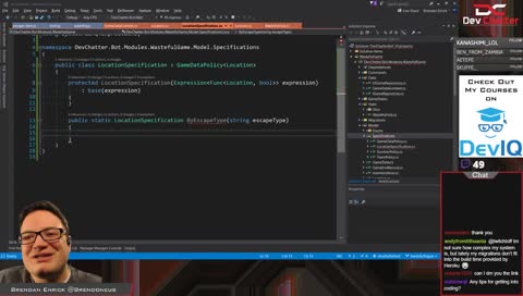 Coding in C# and JavaScript - Rogue-Like Stream Game - Ep 144