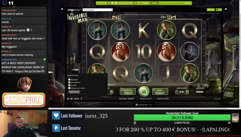 [ENG/GER] Tuesday Slot Chill Session - GET BALANCE OVER 500€ AGAIN Round 2!! :)