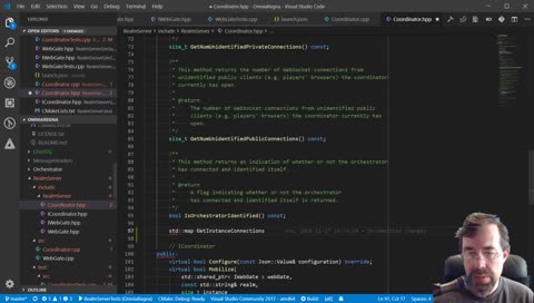 0072 - [ C++ ] Connecting server components together