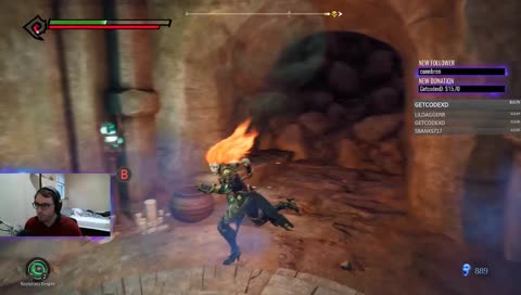 attacked by something
