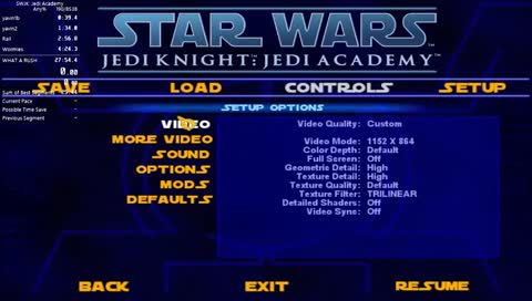 back to good old jka [srl]