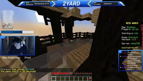 (PC) | Minecraft | Hypixel | Bedwars Come Join