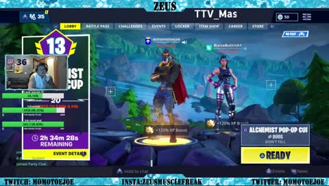 PS4 Fortnite pop up cup | !scrims | | !discord | !epic |