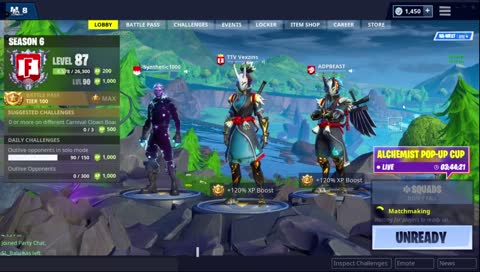 Fortnite, buscando la nueva shotgun