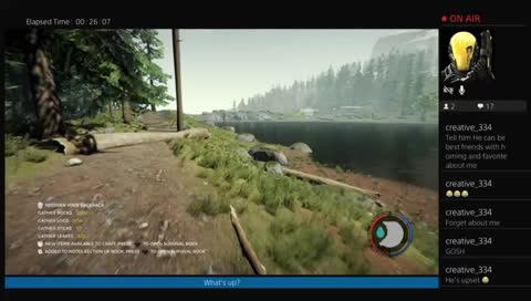 The forest is a scary place