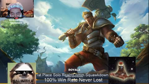 1st Place RealmComm Solo Tournament. !standings