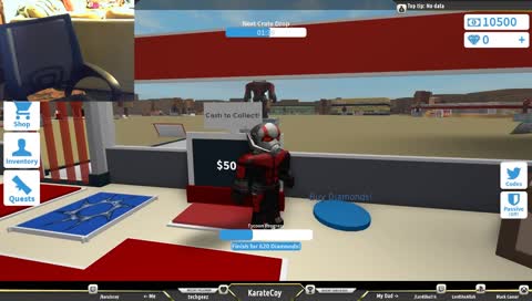 Streamer in training...