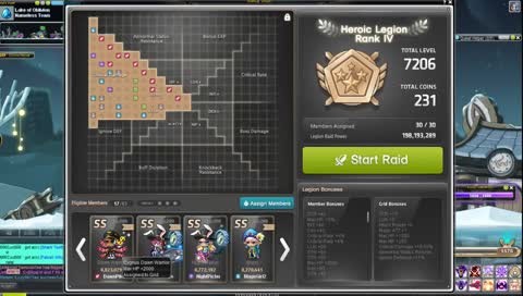 GMS. Bera dark knight train ノ ◕ ヮ ◕) ノ