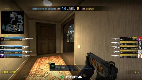 Instant-Shock vs Scar3d - ESEA Play-Offs Round 1