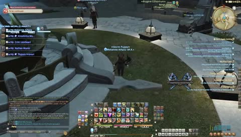 Behemoth:  Gathering, Hunts, Crafting, Gardening: Learning party for os9