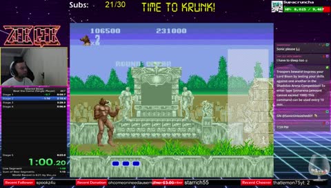 Ducktales PBs Altered Beast WR Attempts...and Marbles if there's extra time left