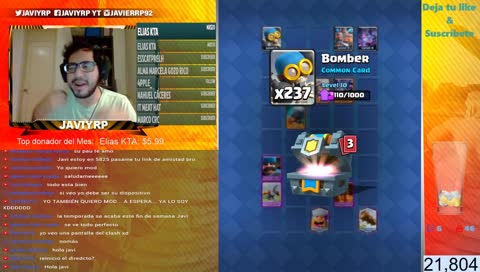 🔴Llegaremos a las 5800 copas(campeones) | Jugando ladder Clash Royale!